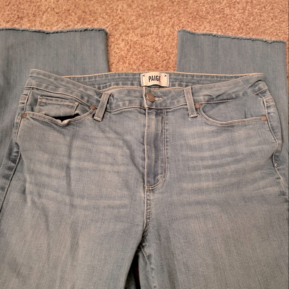 Paige denim Rory crop flare.